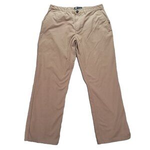 Nike SB Pant Men 34x30, Tan Stretch Chino Skate Cotton Blend